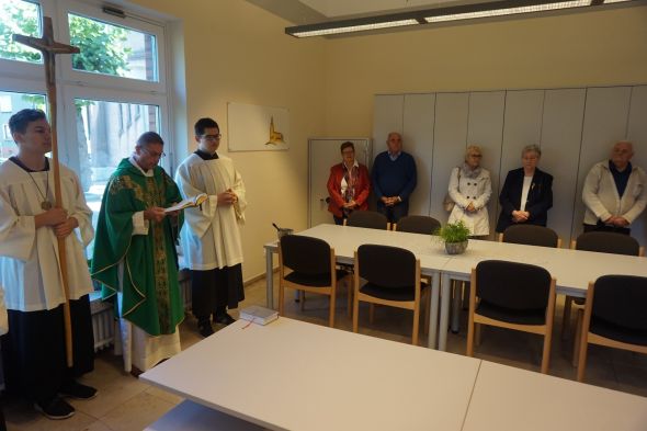 Einweihung des neuen Pfarrbüros in St. Josef