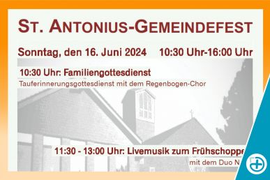 St. Antonius lädt am 16. Juni zum Gemeindefest in Brechten