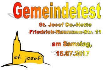 St. Josef lädt am 15. Juli zum Gemeindefest ein