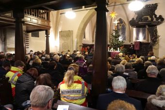 Feuerwehr lud zum Blaulichtgottesdienst