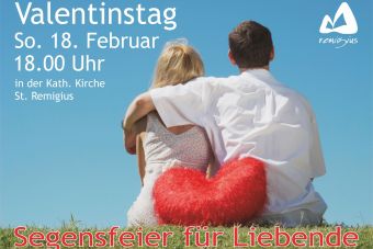 Zum Valentinstag: Segensfeier für Liebende