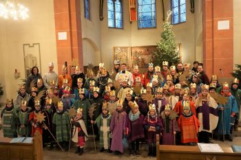 Sternsinger brachten den Segen und sammelten über 20.000 Euro