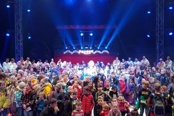 Messdiener besuchten Weihnachtscircus 