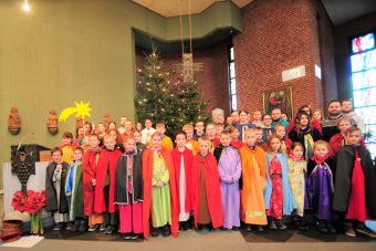 Sternsinger brachten den Segen und sammelten über 22.000 Euro