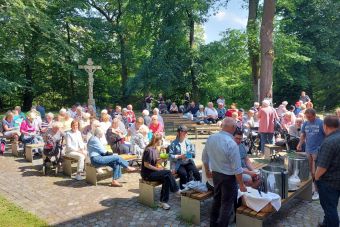 Strahlender Sonnenschein zur Wallfahrt des Pastoralverbundes