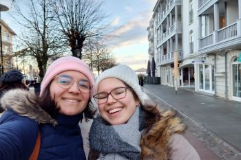 Kira und Sabine berichten vom europäischen Jugendtreffen
