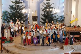 Die Sternsinger bringen Gottes Segen und sammeln Spenden