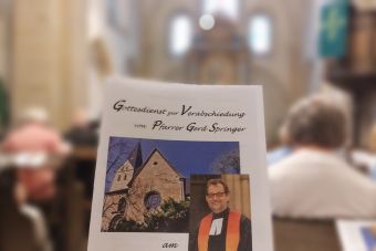 Ökumenische Grüße zur Verabschiedung von Pfarrer Gerd Springer