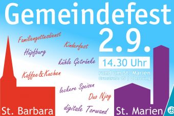 Gemeinden feiern gemeinsam: Gemeindefest St. Barbara & St. Marien