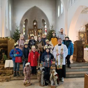 Die Sternsinger 2025 in Nette.