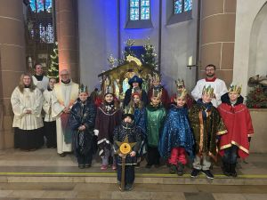 Die Sternsinger 2025 in Obereving.