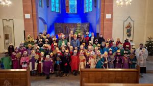 Die Sternsinger 2025 in Mengede.