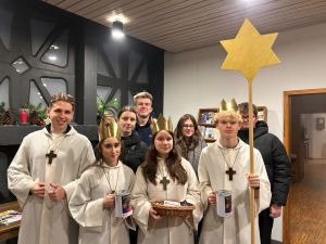 Die Sternsinger 2025 in Obereving.