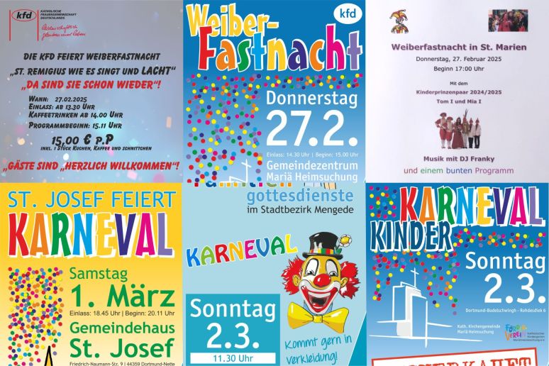 Gemeinden freuen sich auf die fünfte Jahreszeit