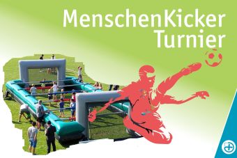 Kirche trifft Fußball - Menschenkicker-Turnier am 24. Mai in Nette