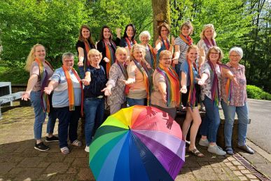 Regenbogenchor probte ein Wochenende in Lennestadt