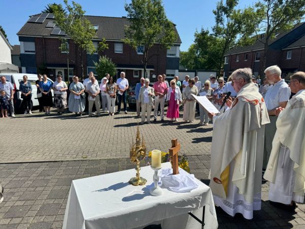 Fronleichnamsprozession in Nette
