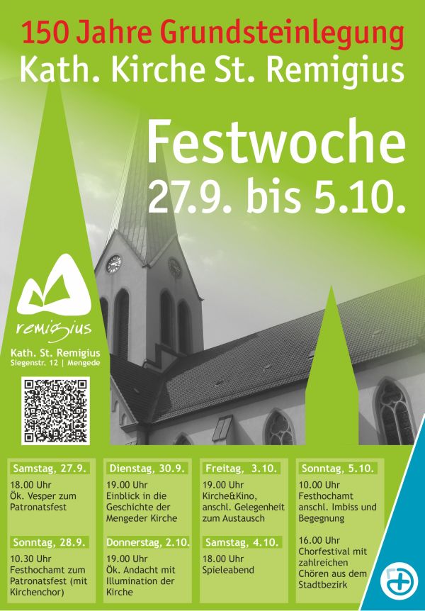 Plakat zur Festwoche