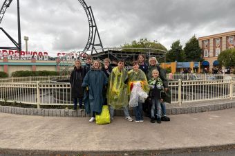 Pfadfindergruppe machte Movie Park unsicher