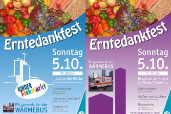 "Erntedank" lädt in Bodelschwingh und Obereving zur Begegnung ein