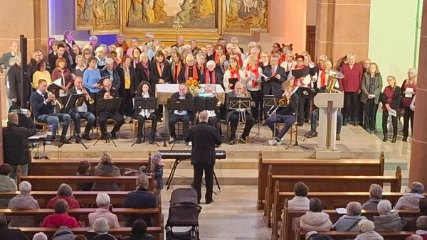 Chorfestival zum Abschluss der Jubiläumswoche.