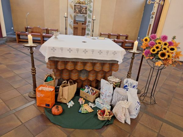Erntedank in St. Marien Obereving.