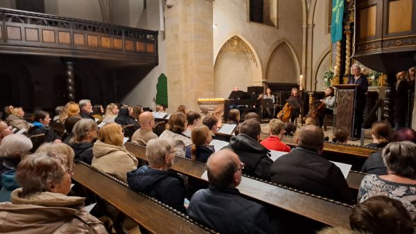 Ökumenischen Gottesdienst zum Pogromgedenken.