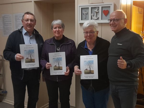 Das TeamZunkunft stellte beim Neujahrsempfang das Halbjahresprogramm vor.