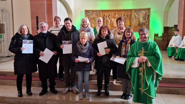 Ein besonderer Dank galt den ausgeschiedenen Gremienmitgliedern im Rahmen eines Gottesdienstes in St. Remigius.