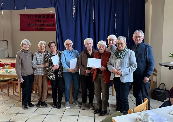 Jubilarinnenehrung der kfd St. Remigius