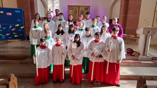 Messdieneraufnahme in St. Remigius Mengede