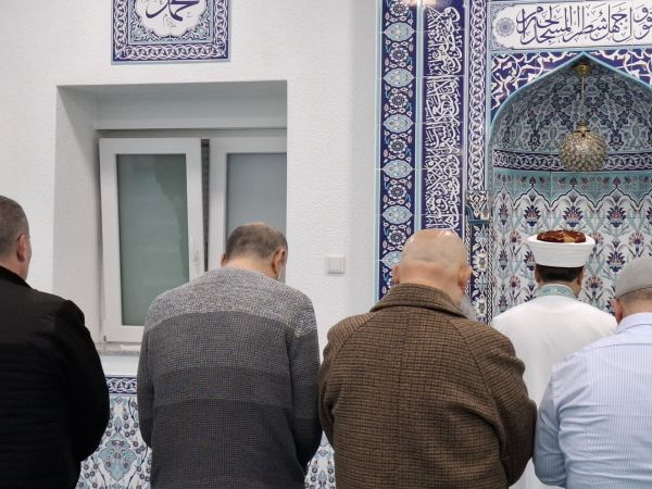 Gebet in der Moschee