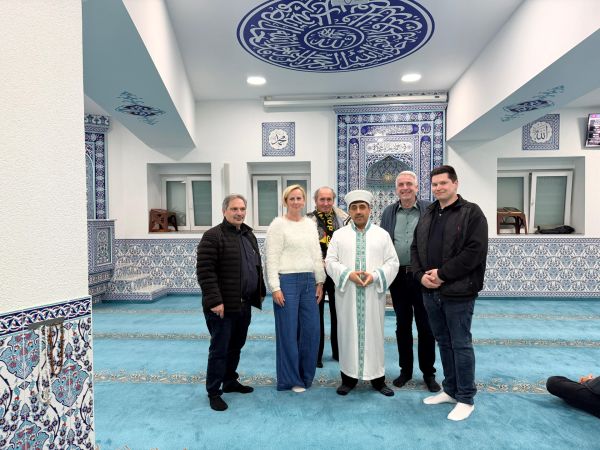 Besuch zum Fastenbrechen in der Mevlana Moschee Mengede.