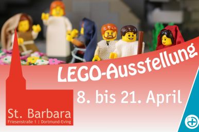 Die Welt der kleinen Steine –  ein Ostergarten aus LEGO
