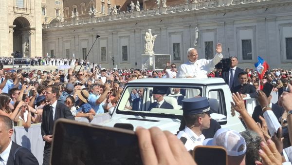 Treffen mit Papst Leo XIV.