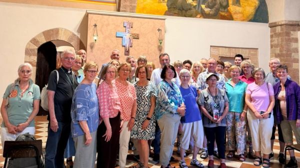 Gruppenfoto in Assisi