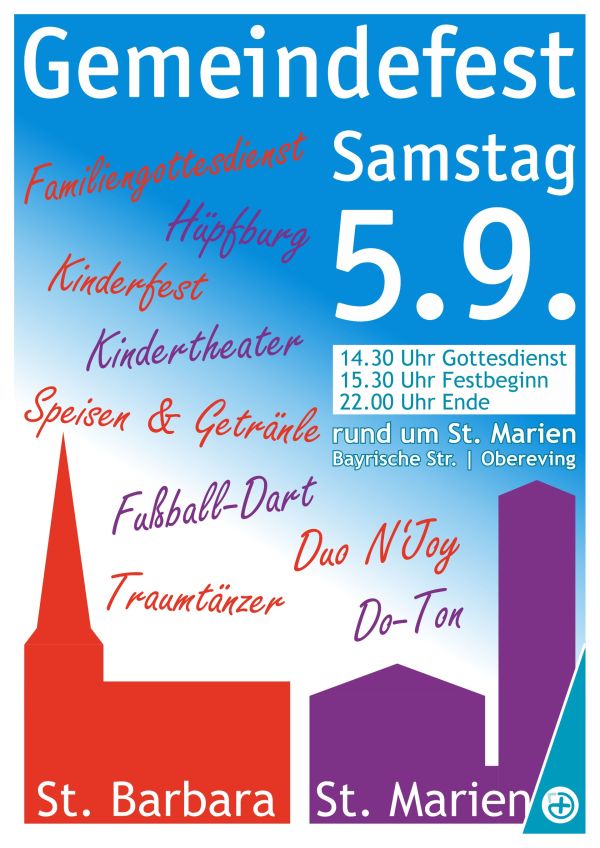 Plakat Gemeindefest